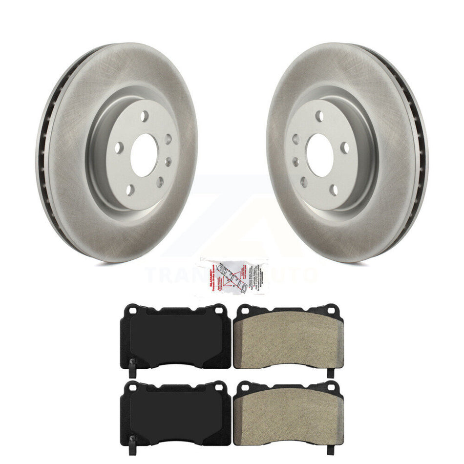 Front Coated Disc Brake Rotors And Semi-Metallic Pads Kit For Cadillac XTS Buick Regal KGA-100045