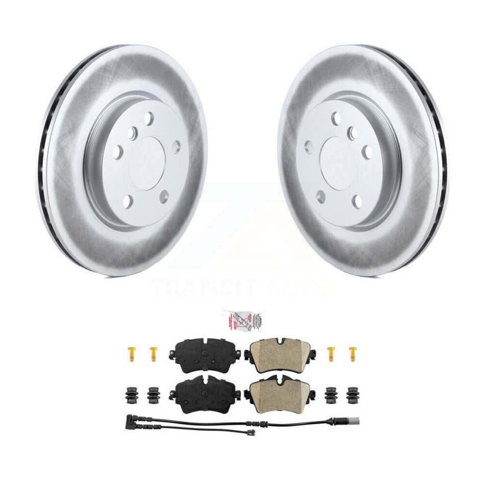 Front Coated Disc Brake Rotors And Ceramic Pads Kit For Mini Cooper Clubman KGA-100247
