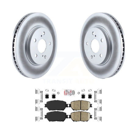 Front Coated Disc Brake Rotors And Ceramic Pads Kit For Toyota Camry KGA-100421