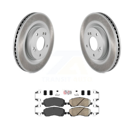 Front Coated Disc Brake Rotors And Ceramic Pads Kit For Mitsubishi Eclipse Galant KGA-100749