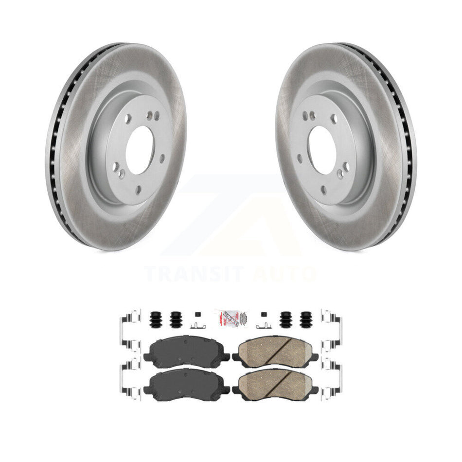 Front Coated Disc Brake Rotors And Ceramic Pads Kit For Mitsubishi Eclipse Galant KGA-100749