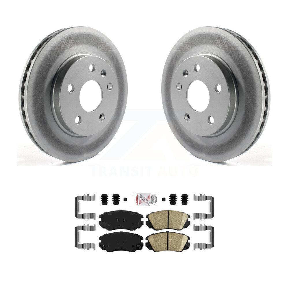 Front Coat Brake Rotors Ceramic Pad Kit For Chevrolet Malibu Buick Regal LaCrosse Limited KGA-100807