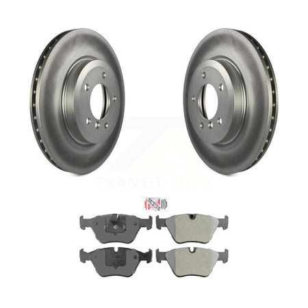 Front Coated Disc Brake Rotors And Semi-Metallic Pads Kit For BMW 330Ci Z4 330i 330xi KGA-100818