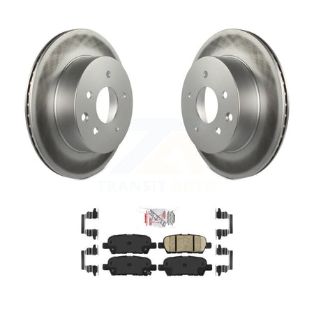Rear Coated Brake Rotors Ceramic Pad Kit For Nissan Rogue Sport Qashqai LEAF Juke X-Trail KGA-103500