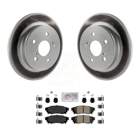 Rear Coat Disc Brake Rotor Ceramic Pad Kit For Toyota RAV4 Camry Lexus C-HR NX300 Corolla KGA-103617