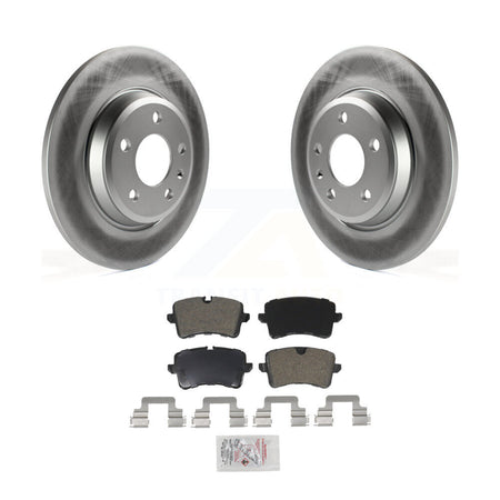 Rear Coated Disc Brake Rotors And Semi-Metallic Pads Kit For Audi A7 Quattro A6 KGA-103774