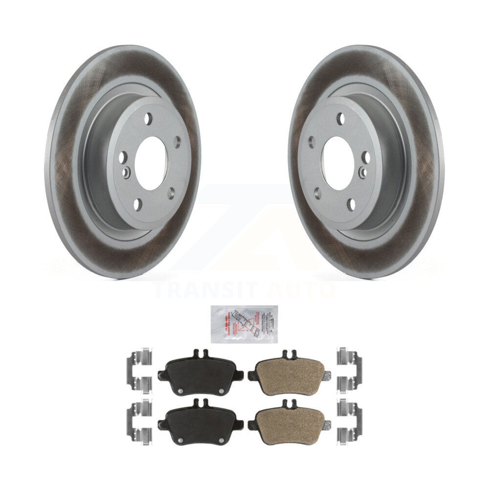 Rear Coat Brake Rotor Semi-Metallic Pad Kit For Mercedes-Benz GLA250 CLA250 B250 INFINITI KGA-103845
