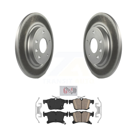 Rear Coated Disc Brake Rotors Ceramic Pad Kit For Chrysler Pacifica Grand Caravan Voyager KGA-103876