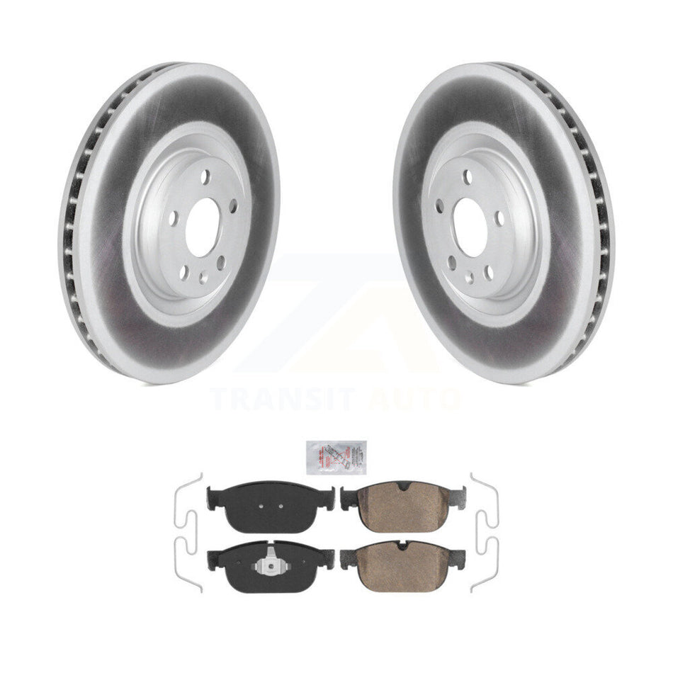 Front Coat Brake Rotors Ceramic Pad Kit For Volvo XC60 XC90 XC40 S60 Recharge C40 V60 V90 KGA-104622