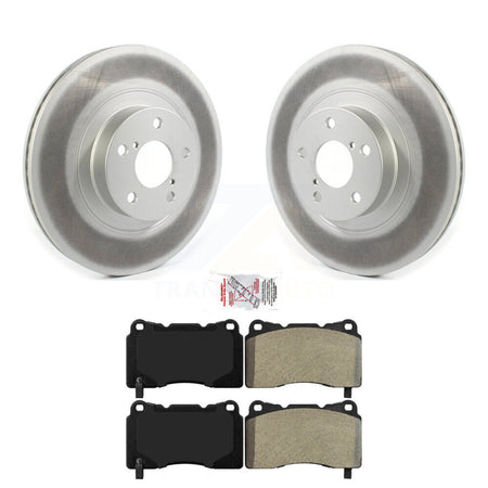 Front Coated Brake Rotor & Semi-Metallic Pad Kit For 2019 Toyota 86 Without Brembo Brakes KGA-104720