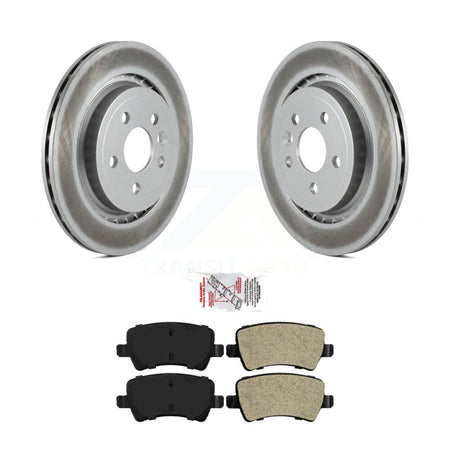 Rear Coated Disc Brake Rotors And Semi-Metallic Pads Kit For Volvo XC70 S60 V60 S80 V70 KGA-105375