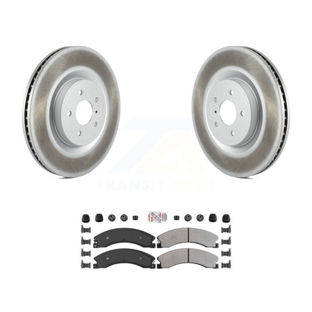 Rear Coated Brake Rotor & Semi-Metallic Pad Kit For 2012-2021 Nissan NV2500 NV3500 NV1500 KGA-105400