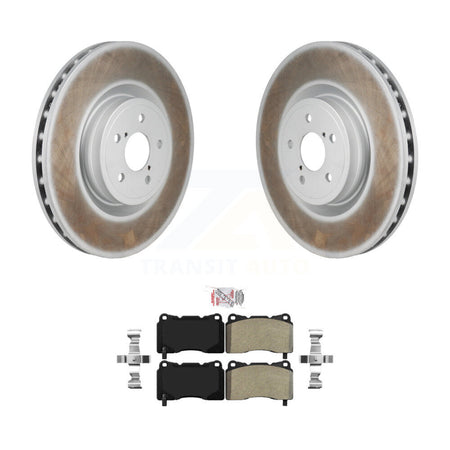 Front Coated Disc Brake Rotors And Semi-Metallic Pad Kit For Subaru BRZ Impreza Toyota 86 KGA-106205
