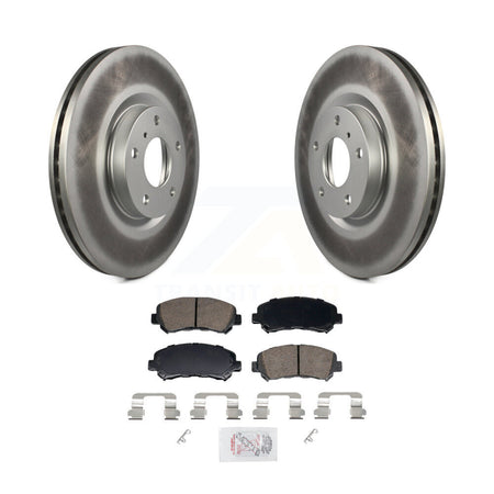 Front Coated Disc Brake Rotors And Ceramic Pads Kit For Nissan Maxima KGA-106212