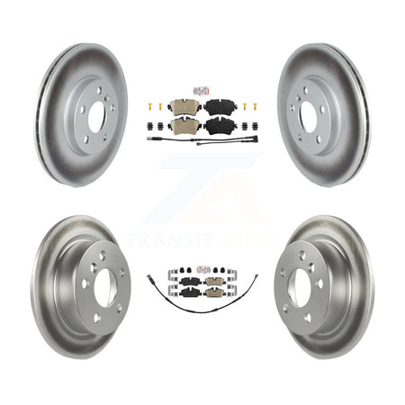 Front Rear Ceramic Pad Coated Disc Brake Rotor Kit For 2022 Mini Cooper S with GAS engine KGA-107557