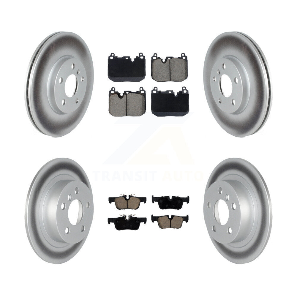Front Rear Coat Brake Rotors Ceramic Pad Kit For Mini Cooper Clubman S With Sport Package KGC-102533