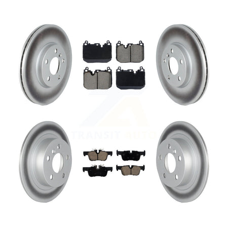 Front Rear Coat Brake Rotors Ceramic Pad Kit For Mini Cooper Clubman S With Sport Package KGC-102533