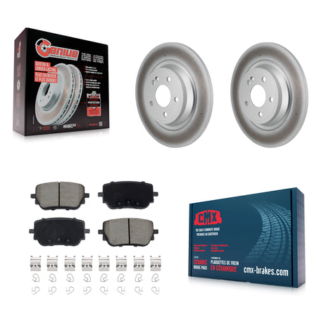 Rear Coated Disc Brake Rotors Ceramic Pad Kit For Mercedes-Benz GLB250 GLA250 EQB 350 300 KGC-102818