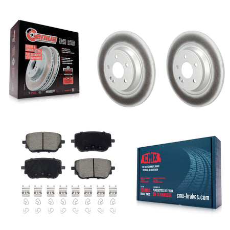 Rear Coated Disc Brake Rotors Ceramic Pad Kit For Mercedes-Benz GLB250 GLA250 EQB 350 300 KGC-102819