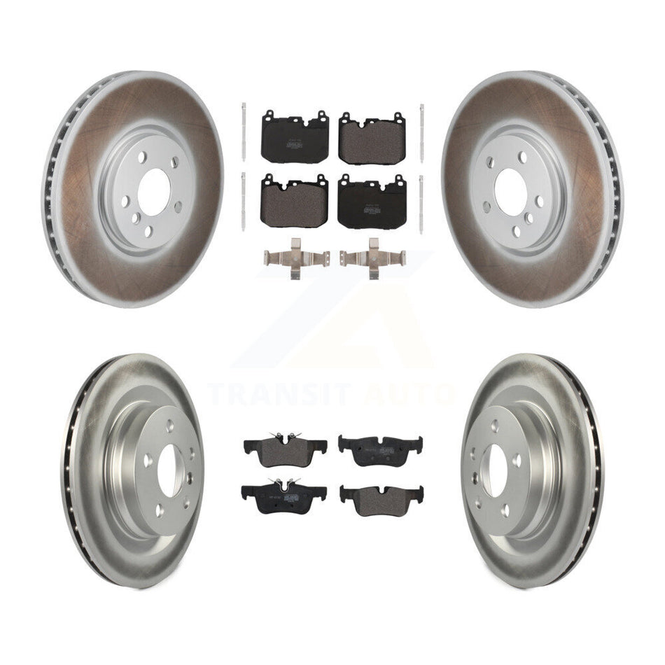 Front Rear Coat Disc Brake Rotor Semi-Metallic Pad Kit For Mini Cooper Countryman Clubman KGF-103111