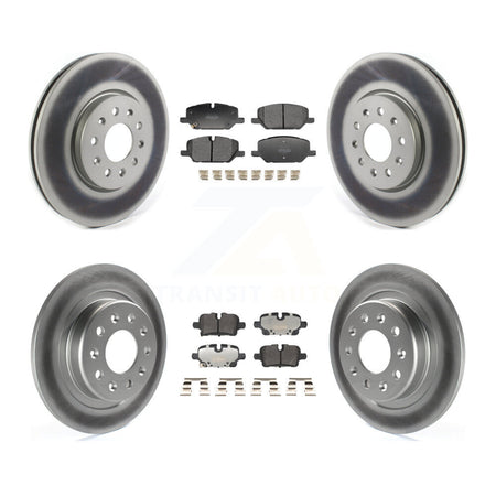 Front Rear Coat Brake Rotors Semi-Metallic Pad Kit For 2021 Chevrolet Equinox GMC Terrain KGF-103161