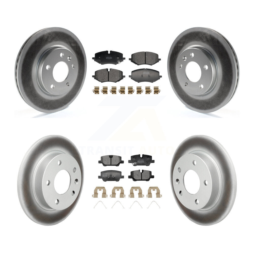 Front Rear Coat Brake Rotors Semi-Metallic Pad Kit For Chevrolet Trailblazer Buick Encore KGF-103165
