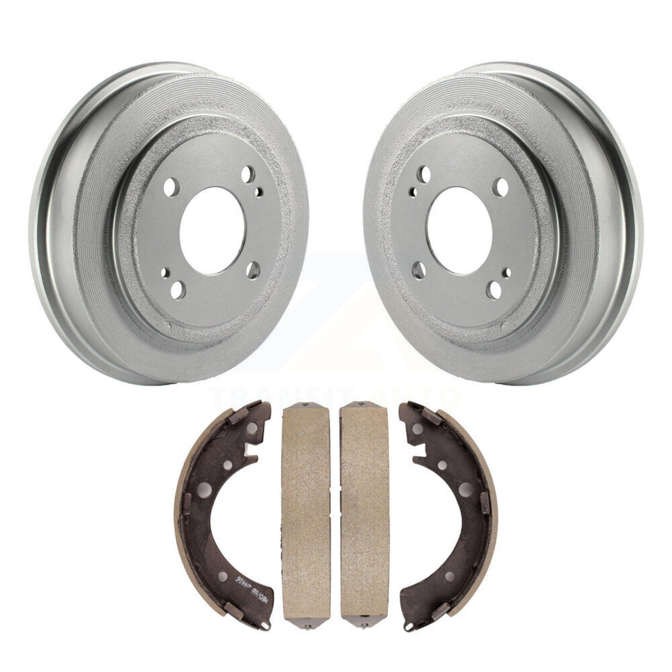 Rear Coated Brake Drum Shoes Kit For Honda Civic Fit Accord Acura EL KGN-100018