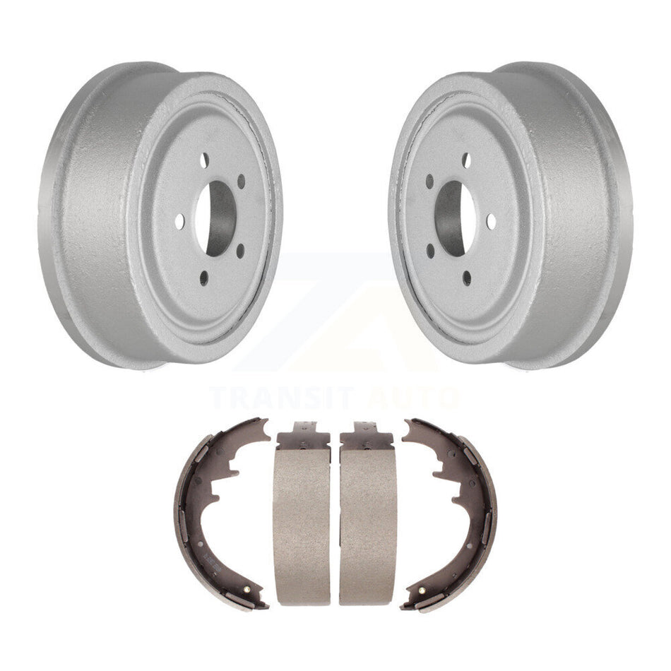 Rear Coated Brake Drum Shoes Kit For Ford Ranger Mazda B3000 B2500 B4000 B2300 With 10" Diameter KGN-100020