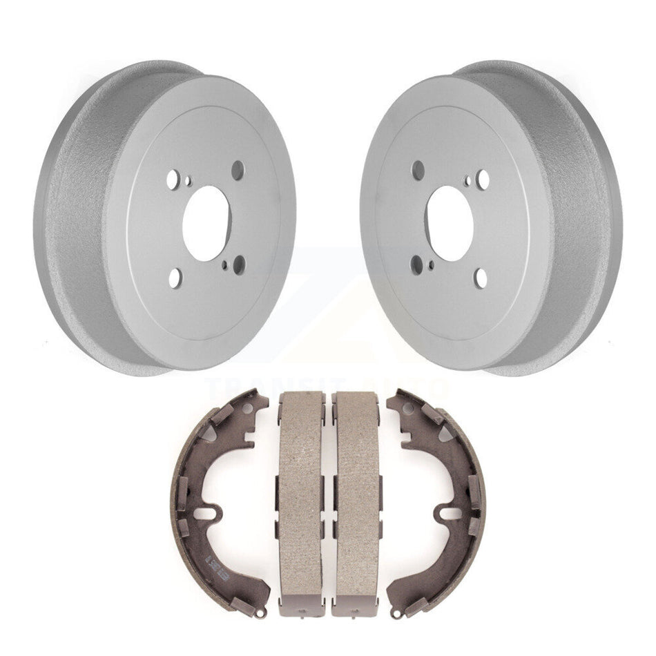 Rear Coated Brake Drum Shoes Kit For Toyota Corolla Prizm Chevrolet Geo KGN-100022