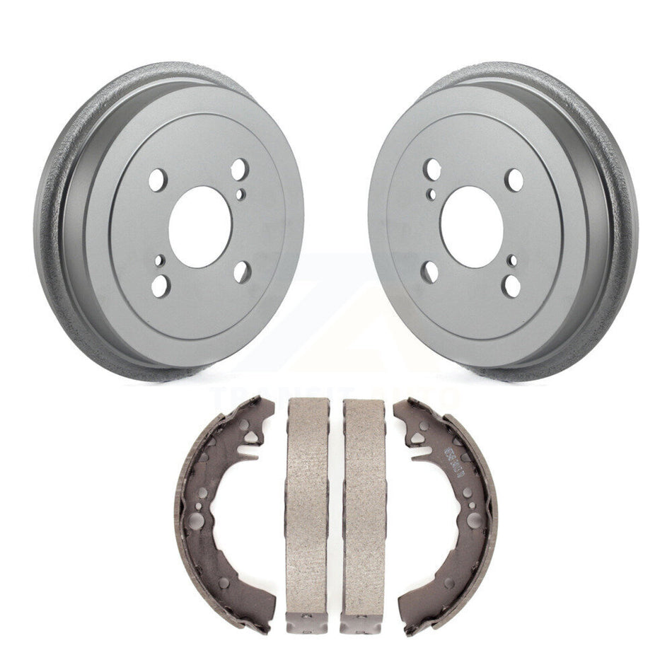 Rear Coated Brake Drum Shoes Kit For 2000-2005 Toyota Echo KGN-100026