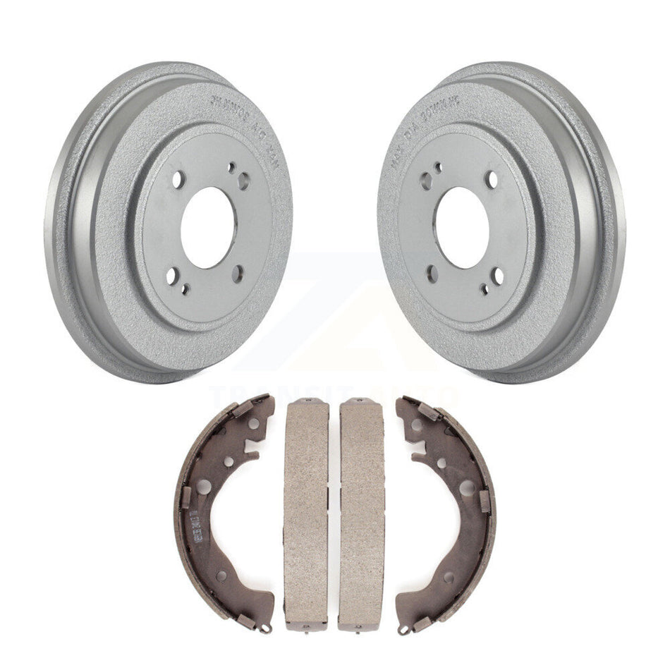 Rear Coated Brake Drum Shoes Kit For Honda Fit Insight KGN-100030