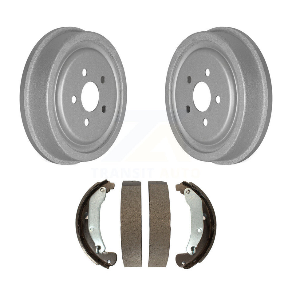 Rear Coated Brake Drum Shoes Kit For 2003-2005 Chevrolet Cavalier Pontiac Sunfire KGN-100034