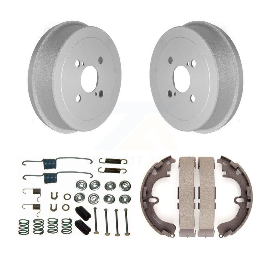 Rear Coated Brake Drum Shoes Spring Kit For Toyota Corolla Prizm Chevrolet Geo KGN-100060