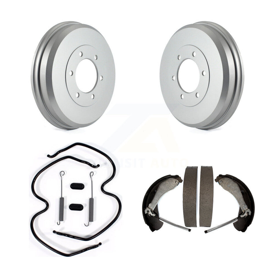 Rear Coated Brake Drum Shoes Spring Kit For Chevrolet Colorado GMC Canyon Isuzu i-290 i-280 i-370 i-350 KGN-100075