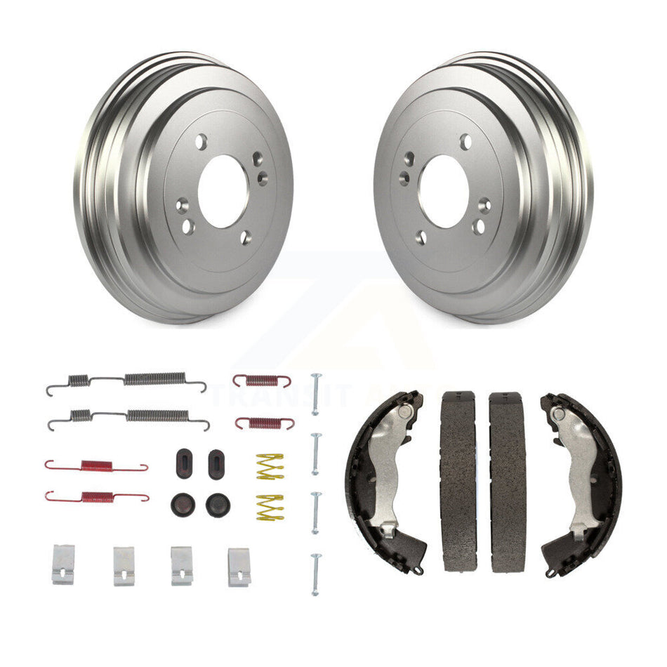 Rear Coated Brake Drum Shoes Spring Kit For Hyundai Accent Kia Rio Rio5 KGN-100079
