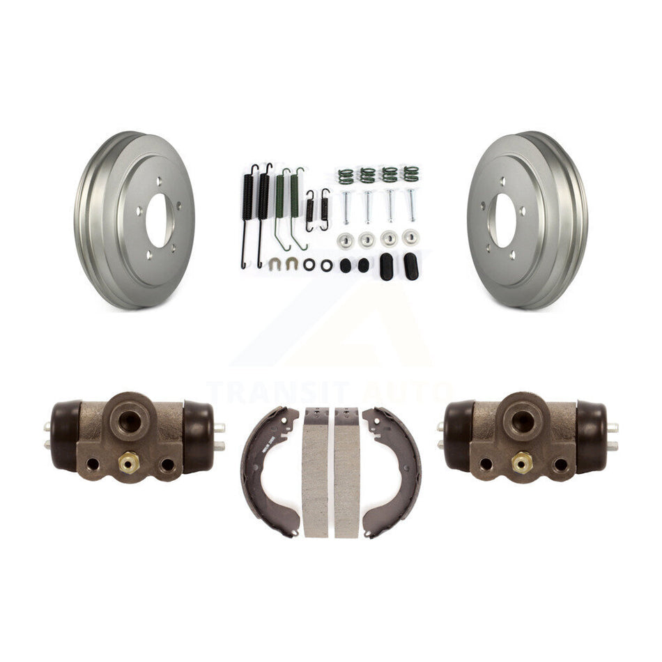 Rear Coated Brake Drum Shoes Spring And Cylinders Kit For Jeep Patriot Compass Dodge Caliber Chrysler Sebring Avenger KGN-100115