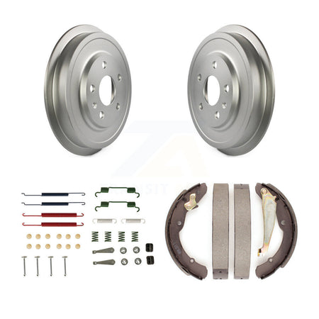 Rear Coated Brake Drum Shoes Spring Kit For 2011-2012 Volkswagen Jetta rear brakes KGN-100142