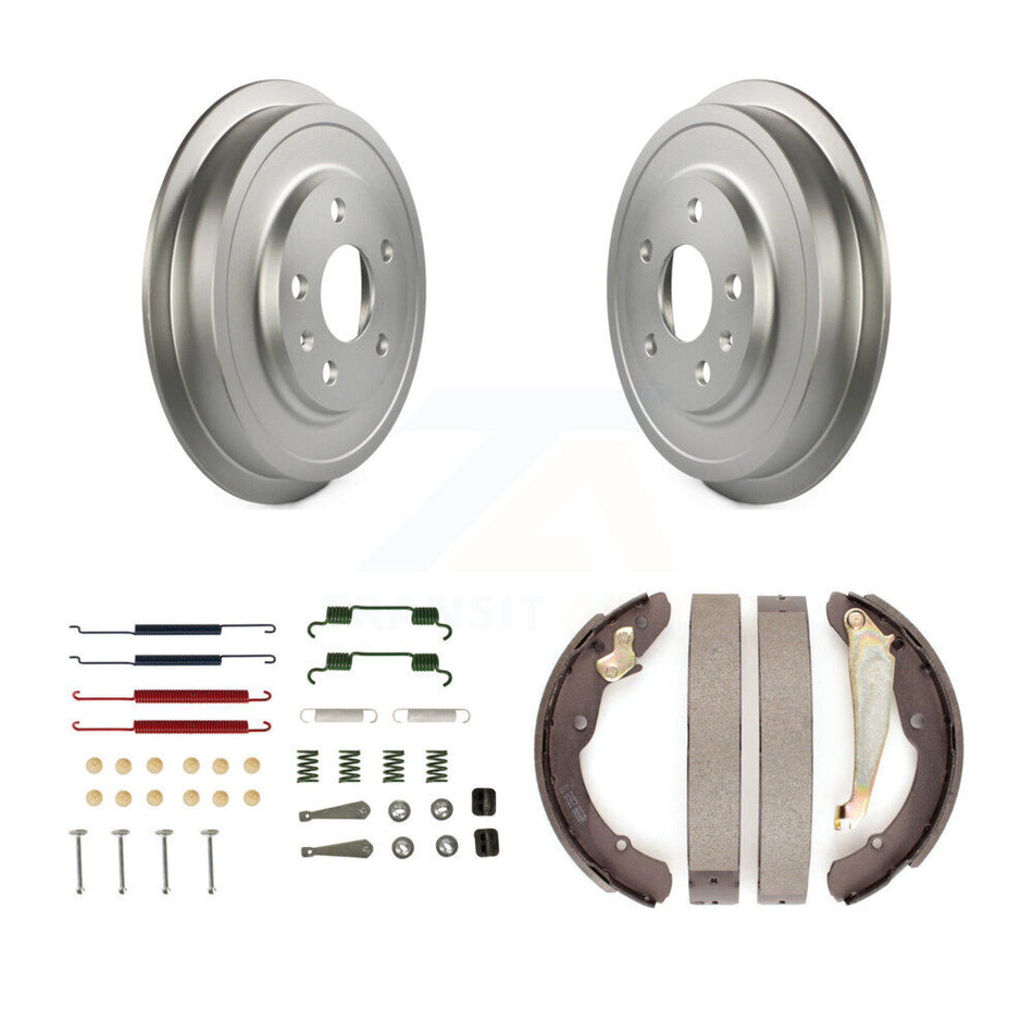Rear Coated Brake Drum Shoes Spring Kit For 2011-2012 Volkswagen Jetta rear brakes KGN-100142
