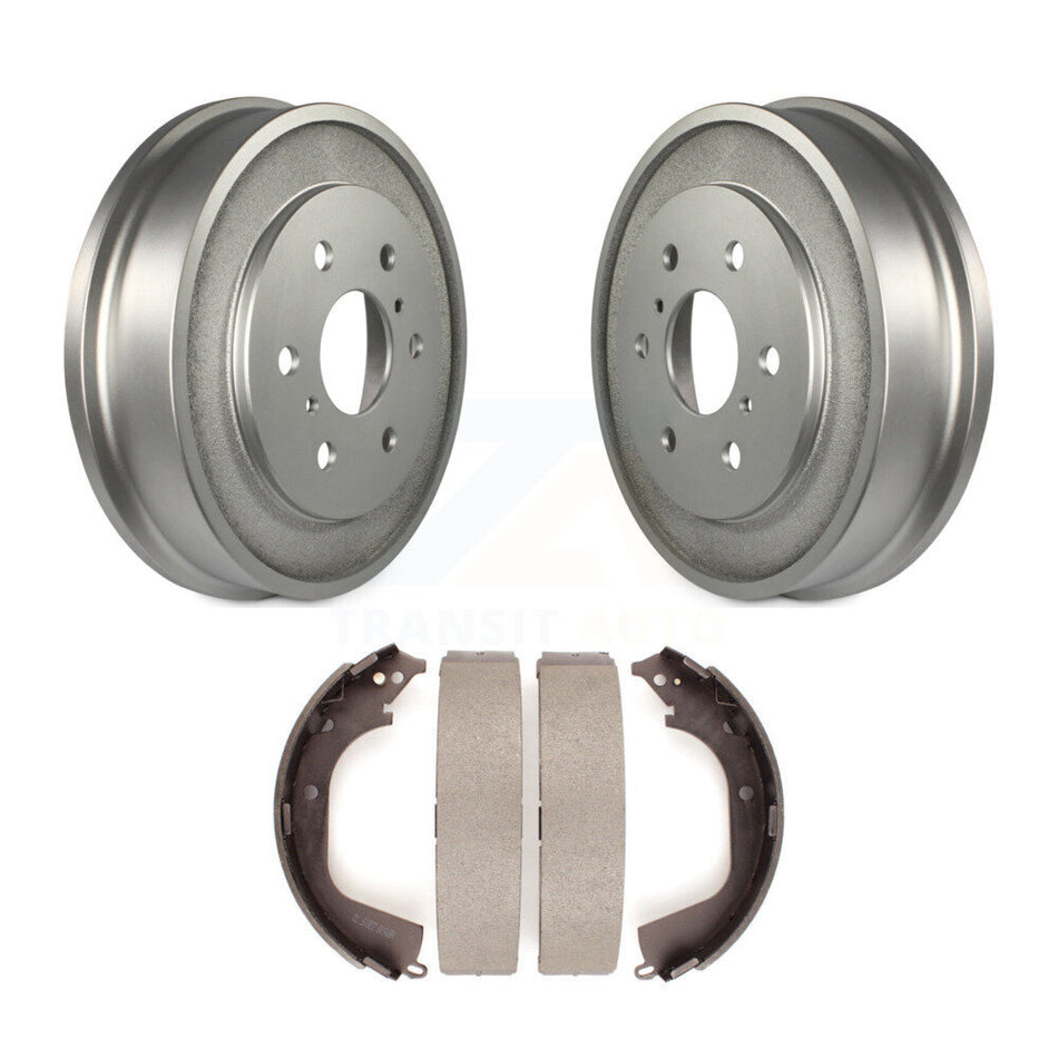 Rear Coated Brake Drum Shoes Kit For 2008-2008 Chevrolet Silverado 1500 GMC Sierra With Vehicles Using Hold Down Pins KGN-100148