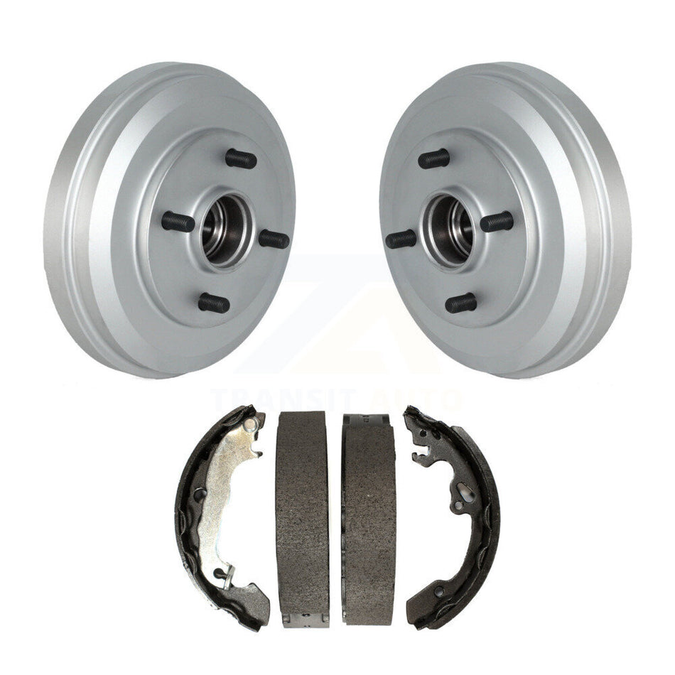Rear Coated Brake Drum Shoes Kit For 2009-2011 Ford Focus KGN-100172