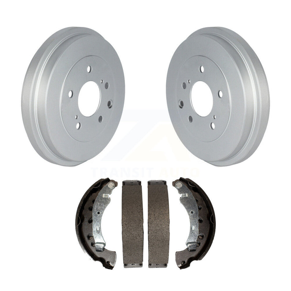 Rear Coated Brake Drum Shoes Kit For 2013-2019 Nissan Sentra KGN-100173