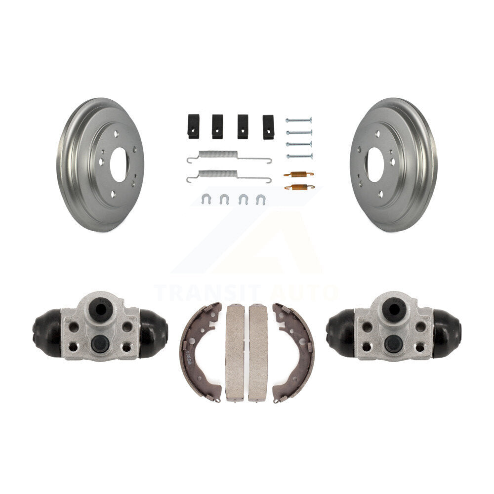 Rear Coated Brake Drum Shoes Spring And Cylinders Kit For Honda Civic KGN-100203