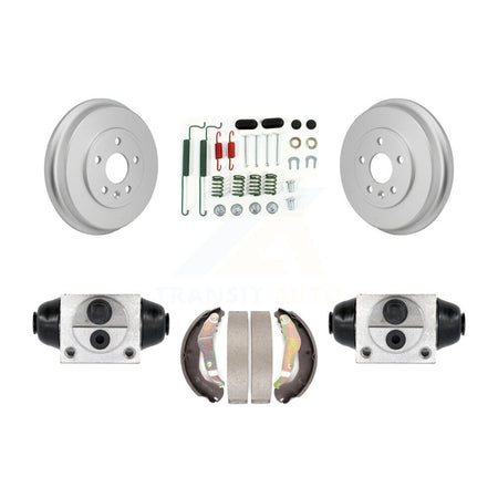 Rear Coated Brake Drum Shoes Spring And Cylinders Kit For 2012-2017 Chevrolet Sonic KGN-100207