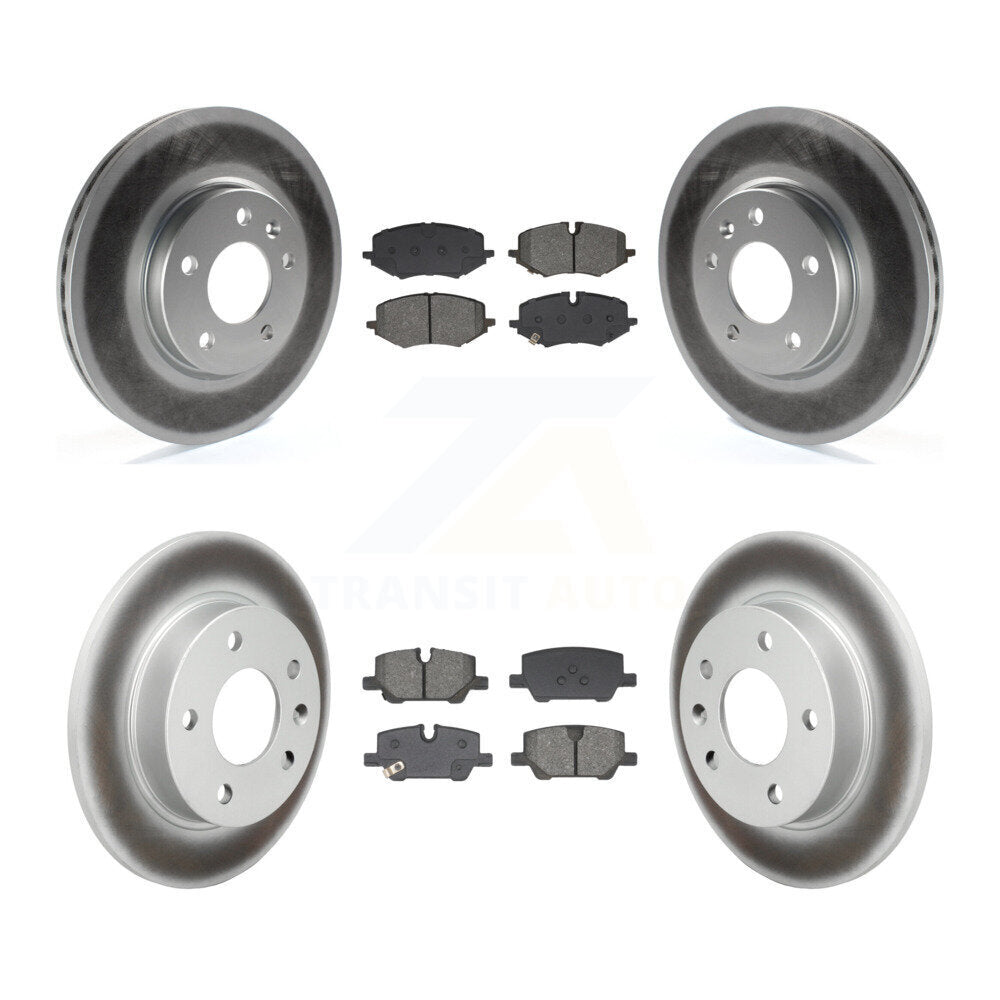 Front Rear Coat Brake Rotors Semi-Metallic Pad Kit For Chevrolet Trailblazer Buick Encore KGS-102792