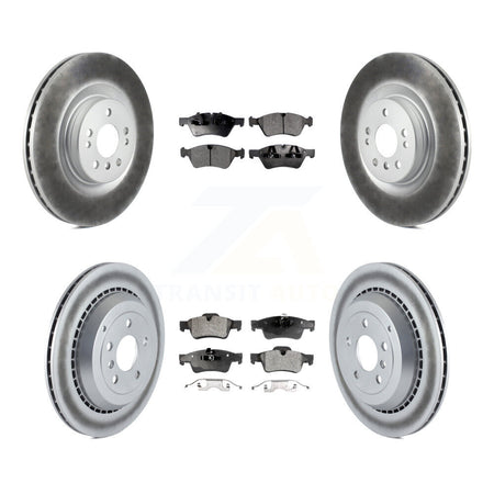 Front Rear Coat Brake Rotor Ceramic Pad Kit For Mercedes-Benz ML350 GL350 GL320 GL450 G55 KGT-100998