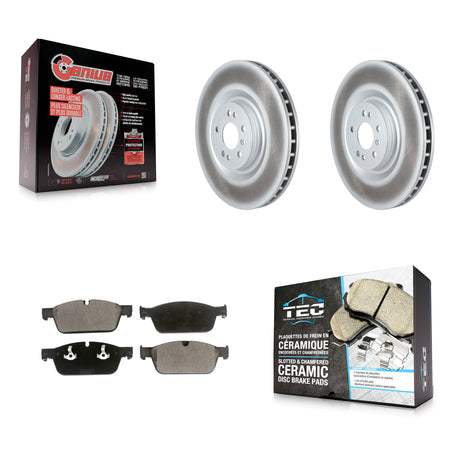 Front Coat Brake Rotors Ceramic Pad Kit For Mercedes-Benz GL350 GL550 ML550 GL450 GLE550e KGT-102716