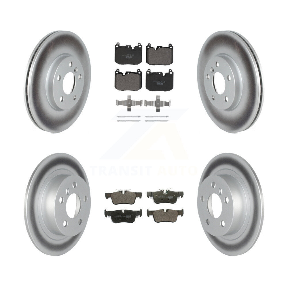 Front Rear Coat Brake Rotors Ceramic Pad Kit For Mini Cooper Clubman S With Sport Package KGT-102912