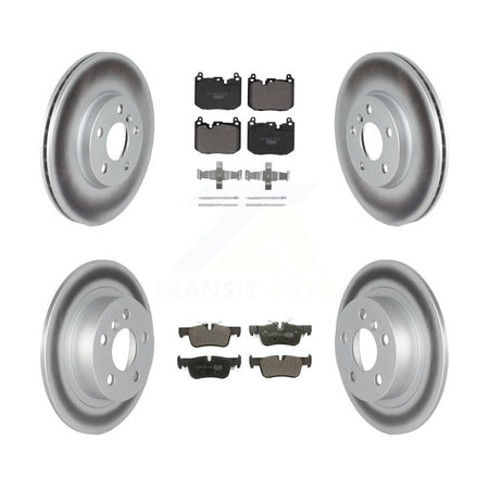 Front Rear Coat Brake Rotors Ceramic Pad Kit For Mini Cooper Clubman S With Sport Package KGT-102912