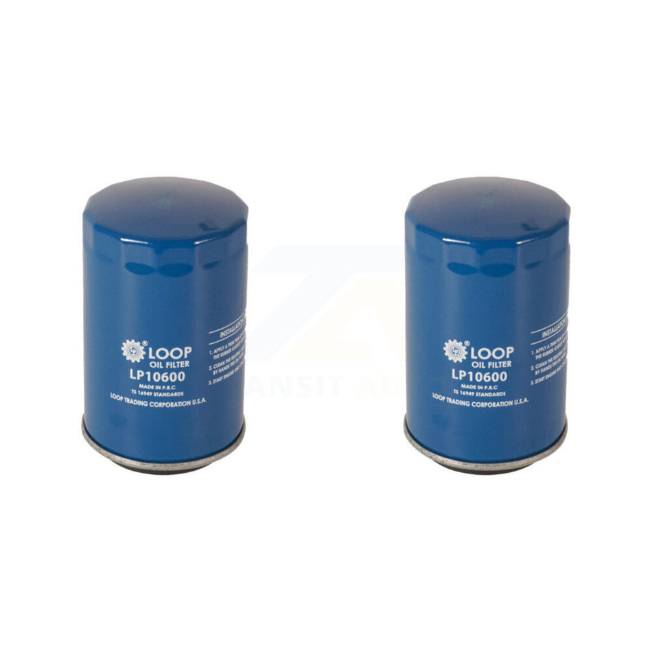 Engine Oil Filter (2 Pack) For Volkswagen Audi Jetta Tiguan Q5 A4 Quattro Q3 GTI A5 CC A3 KLO-100008