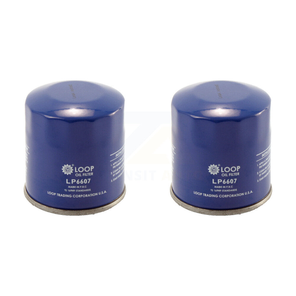 Engine Oil Filter (2 Pack) For Nissan Mazda Rogue 3 CX-5 Sentra INFINITI Murano Subaru 2 KLO-100019